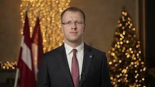 Новогоднее поздравление мэра Даугавпилса Андрея Элксниньша
