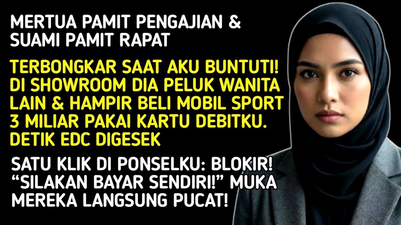 BAYAR SENDIRI! SUAMI BELI MOBIL MEWAH UNTUK ISTRI SIRI HAMIL—DETIK ITU JUGA AKU BEKUKAN SEMUA ASET! 