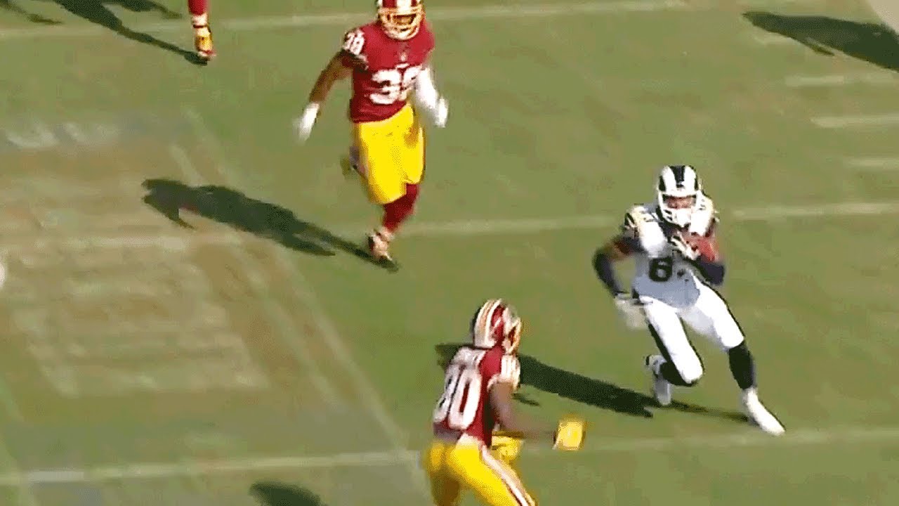 Johnny Hekker's Fake Punt Pass Gets Big Yards! | Redskins vs. Rams | NFL Wk 2 Highlights