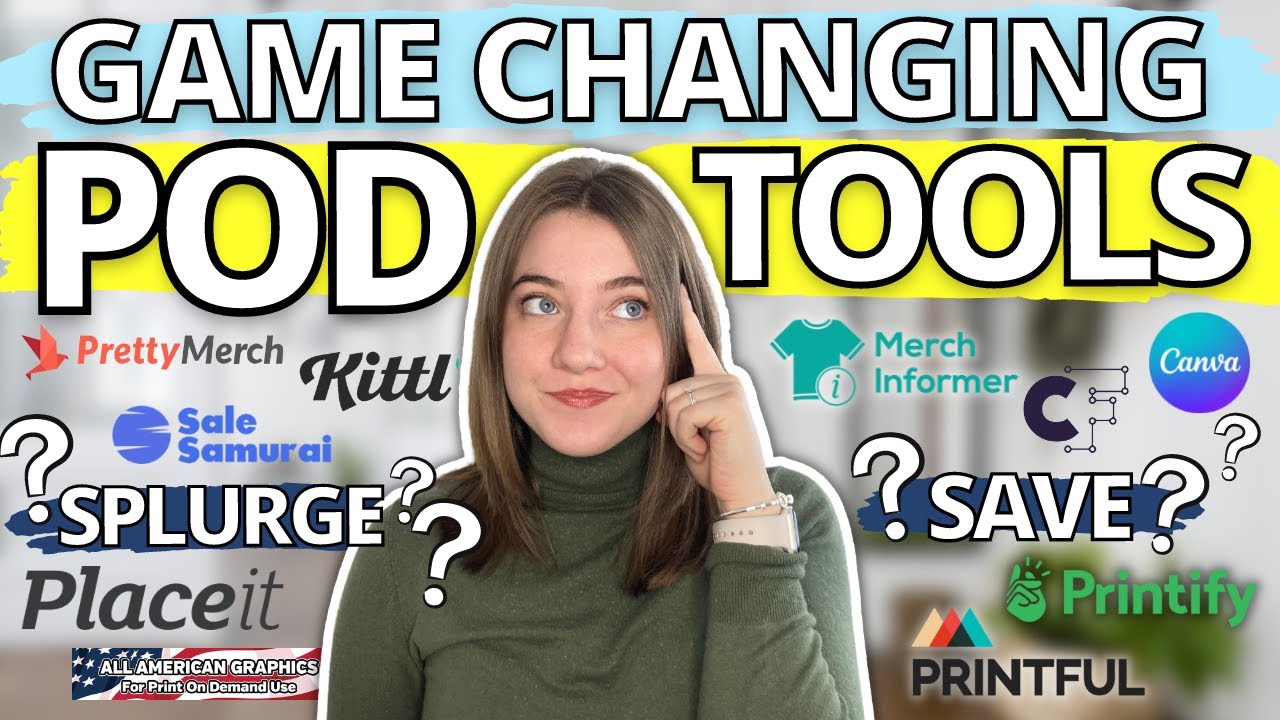 THE BEST PRINT ON DEMAND TOOLS 2023 Where to Save and Where to Splurge on Your Online Business