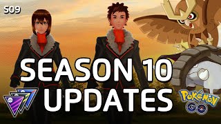 SEASON 10 OVERVIEW - NEWS UPDATE, LEAGUES & MOVESETS - GBL SEASON 09 | Pokémon Go - Go Battle League