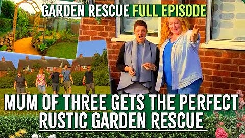 Mum of 3 Asks for a Kid-Friendly NATURE Garden – The Result Is FANTASTIC! | Garden Rescue