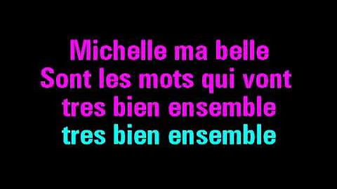 Michelle Karaoke The Beatles - You Sing The Hits