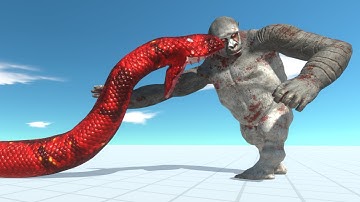 MASSIVE TITANOBOA vs EVERY UNIT - Animal Revolt Battle Simulator