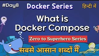 Day-8 Docker Compose in Hindi | DevOps Tutorials for Beginner to Advanced in Hindi #cloudtechburner