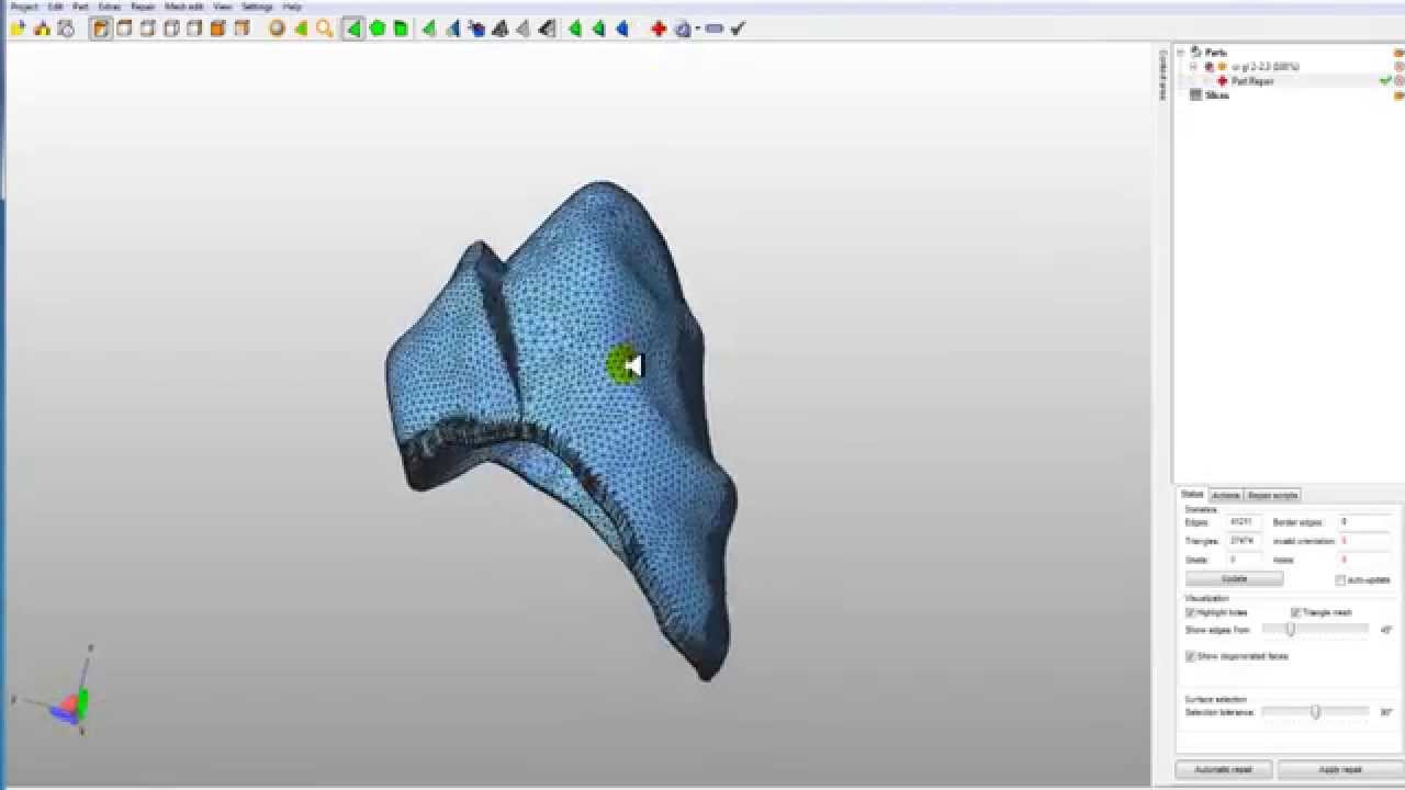 Netfabb tutorial proget 2