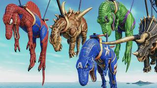 I Made a Strange T-Rex Spider-Man Color Pack and Tested Every Version | JWE 2