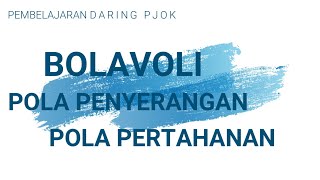 Materi Pembelajaran PJOK||KD.1 (Permainan Olahraga Bola Besar)Part.1 (Pertahanan-Penyerangan)