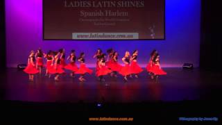 LADIES LATIN SHINES @ LDA BALL 2013