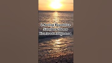3 Reasons Why You keep Seeing Repeating Numbers