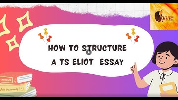 TS Eliot Essay Structure for HSC Module B Advanced English