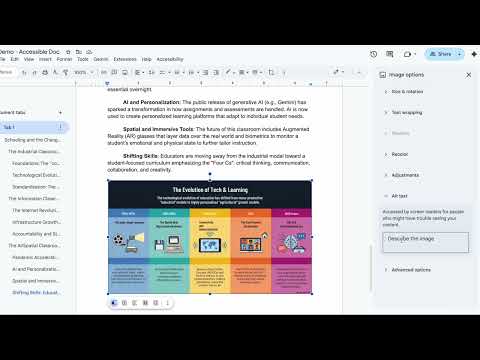 Using Grackle Docs to Make Accessible Google Docs