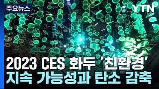 "태양광 나무로 휴대전화 충전"...CES 화두 '친환경' / YTN screenshot 5