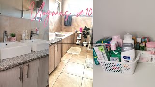 SILENT Vlogmas 10 ||A Day in the life || Mom life morning Routine || Clean my bathroom with me.