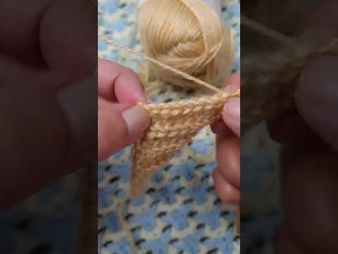 How to crochet a ribbing that looks like knit and purl | Crafting with Beth video thumbnail
