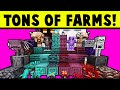 All 17 NEW Automatic Farms for Minecraft Nether Update!