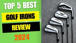 Top 5 Best Golf Irons 2024 Review by Mad City Reviews 1,132 views 3 weeks ago 5 minutes, 18 seconds