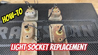 Classic Car and Truck Light Socket Replacement | Chevy C10 How to