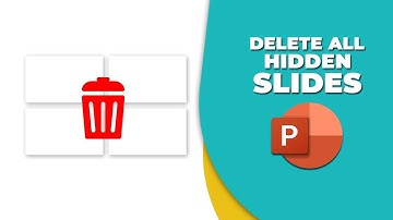 How to delete all hidden slides in PowerPoint