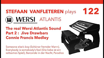 The real Wersi Atlantis Sound Part 2 - Jive Drawbars - Connie Francis Medley / Stefaan Vanfleteren