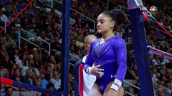 Laurie Hernandez - Uneven Bars  - 2016 U.S. Olympi...