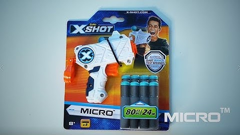 X-Shot Excel Micro Foam Dart Blaster