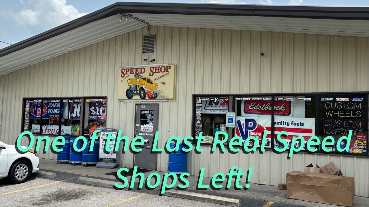 Old Speed Touring a 55 year old Speed Shop! #shoplocal #speed #oldschool #hotrod ...