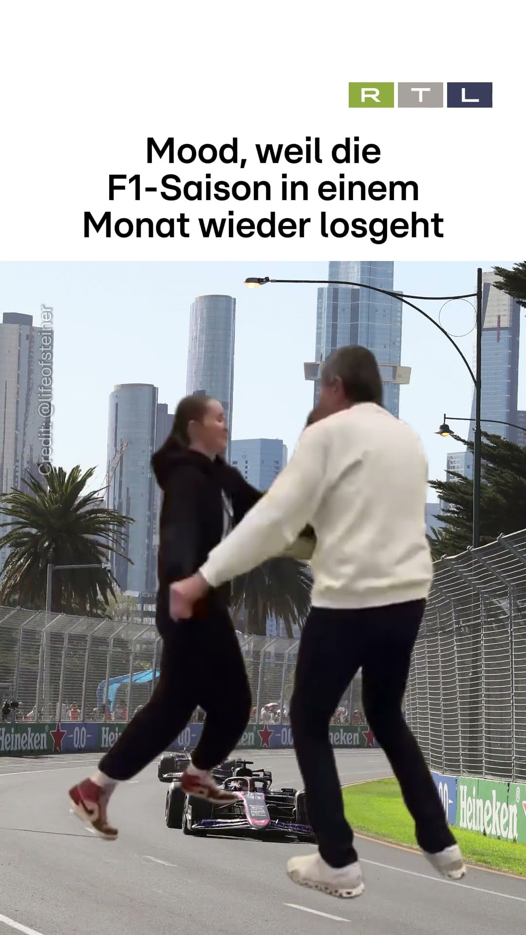 Mood, wenn die F1 in einem Monat zurückkehrt ??