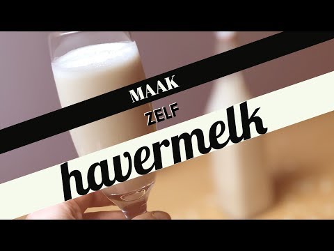 Video: Havermelk - recept