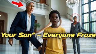 The Boy They Tried to Throw Out of the Mansion | Your Son” — Everyone Froze | Emotional Story