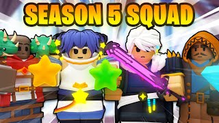 We Combined ALL Season 5 Kits... (Roblox Bedwars)