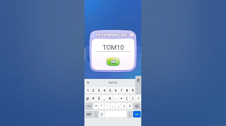 code for my talking Tom 2 #shorts #mytom2 ( expired code )