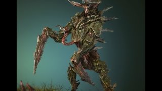 Zbrush Timelapse - Mantis Monster