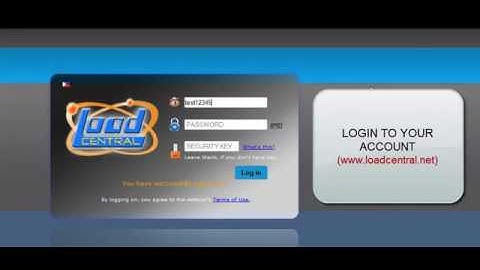 LoadCentral Security Key
