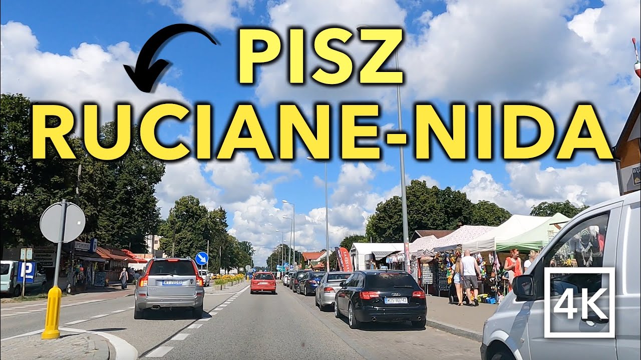 Driving PISZ to RUCIANE-NIDA - Poland 🇵🇱