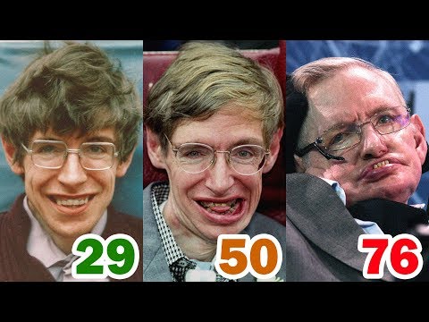 Stephen Hawking Transformation | From 1 To 76 Years Old