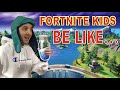 What fortnite kids be like in real life funny fortnite compilation  fortnite memes tiktok