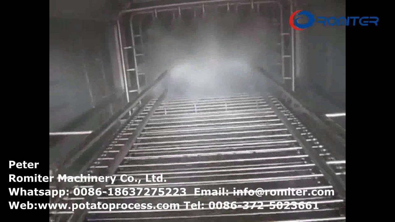 Machine à laver à haute pression de récipient en plastique de pomme de terre de jet d'eau