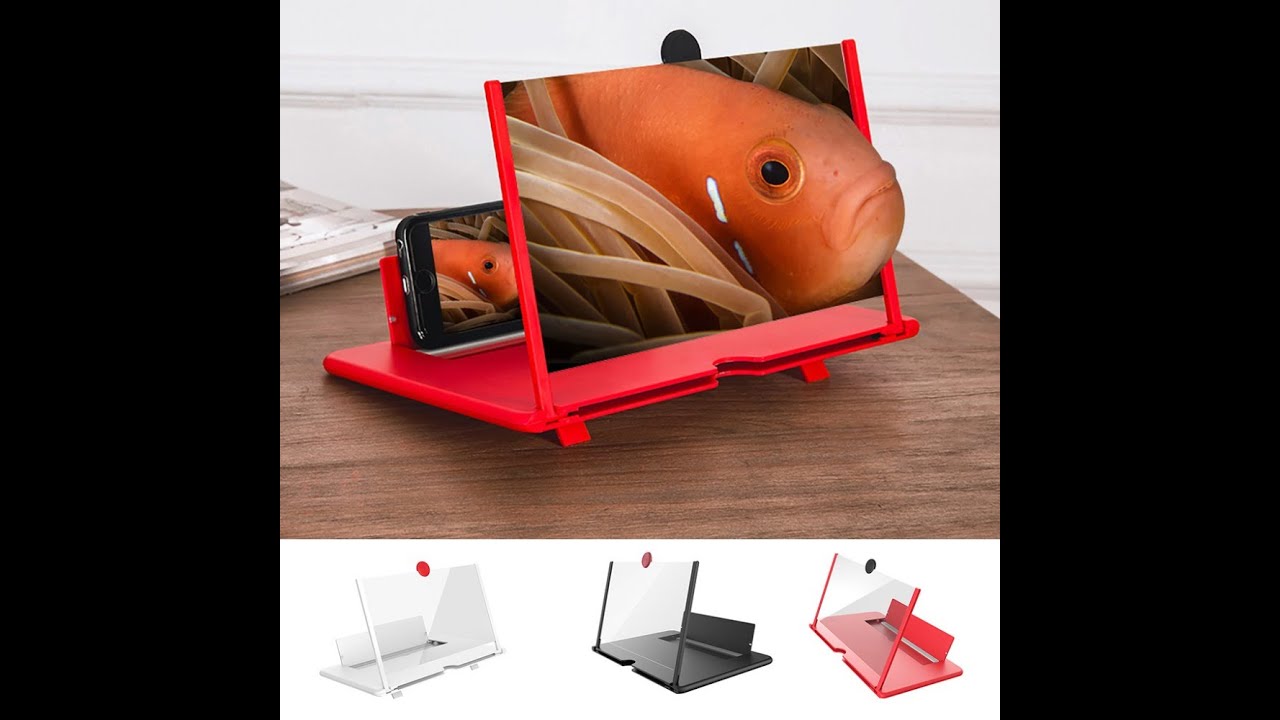 New Design Pull-out 3D Screen Amplifier