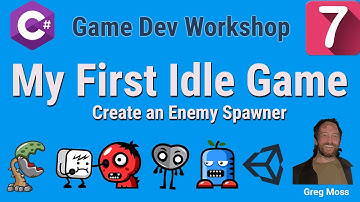 My First Idle Game in C# & Unity | Create an Enemy Spawner | Lesson 7