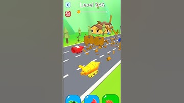 Shape shifting game very cool and gnarly hyper casual game #shapeshifting #funnygamevideos #shorts