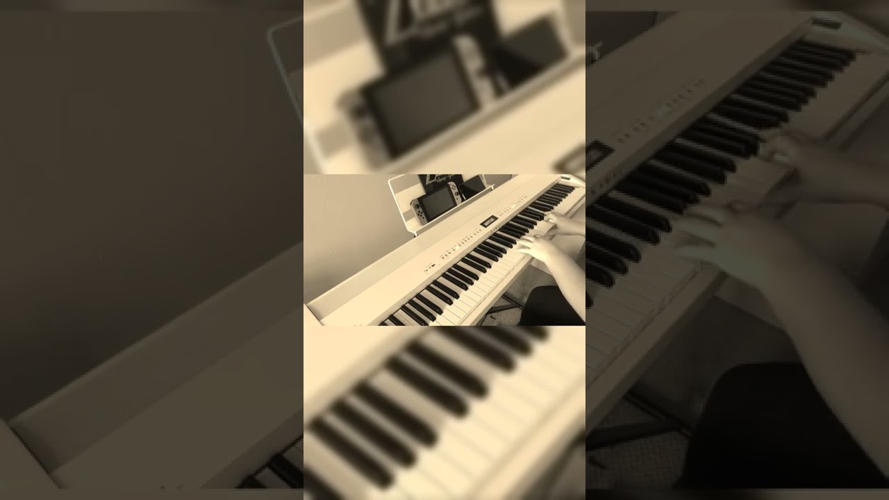 Memories Piano Cover - Zelda: Breath of the Wild #Shorts