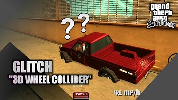 3D WHEEL COLLIDER GLITCH - GTA IV HANDLING v1.48 GTA SA