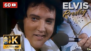Elvis Presley AI 4K Restored - Unchained Melody + Indianapolis Airport TRIBUTE 1977