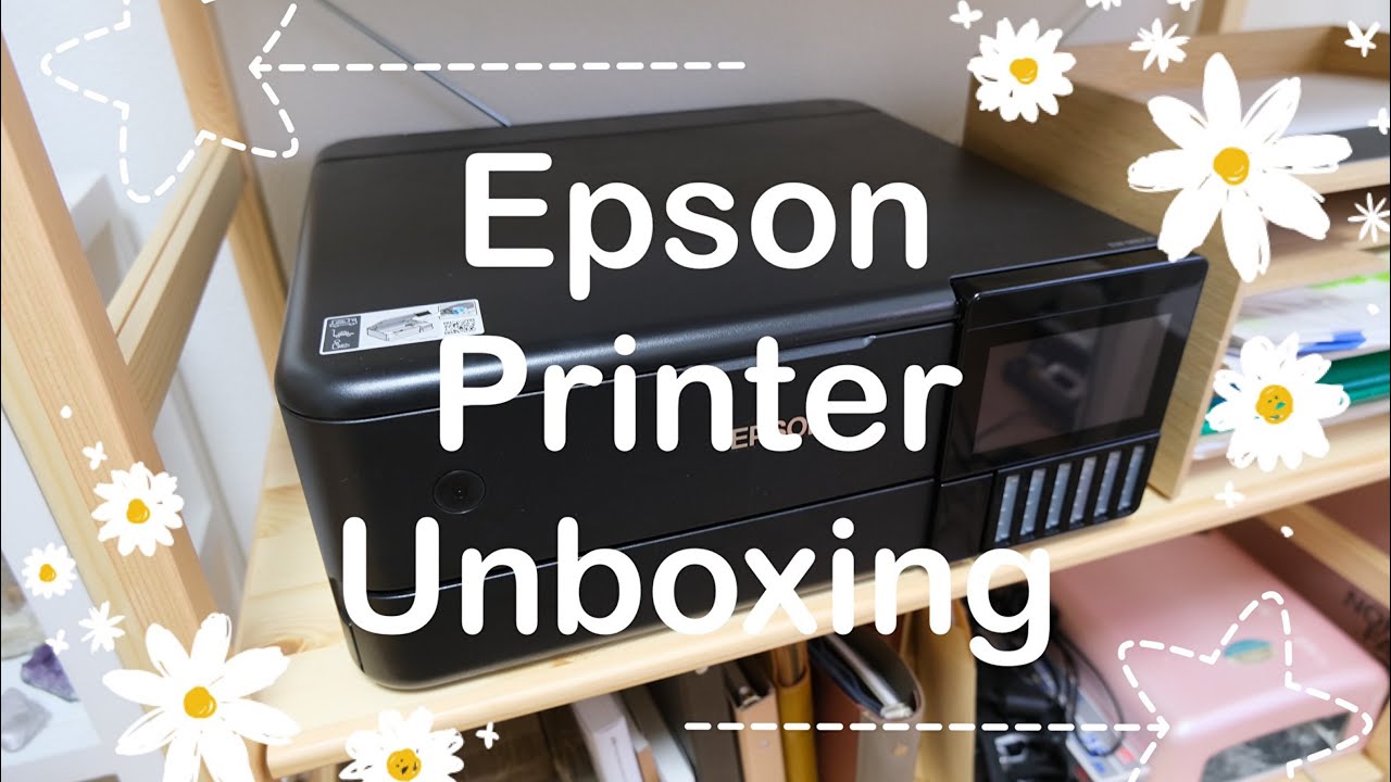 Epson EW-M873T Unboxing - YouTube