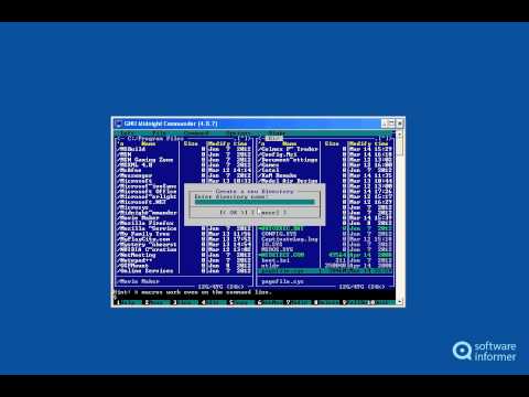 Let's have a look at GNU Midnight Commander