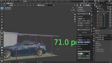 Blender Measureit Addon | Blender How To Measure? | Blender Measureit Delete Dimensions