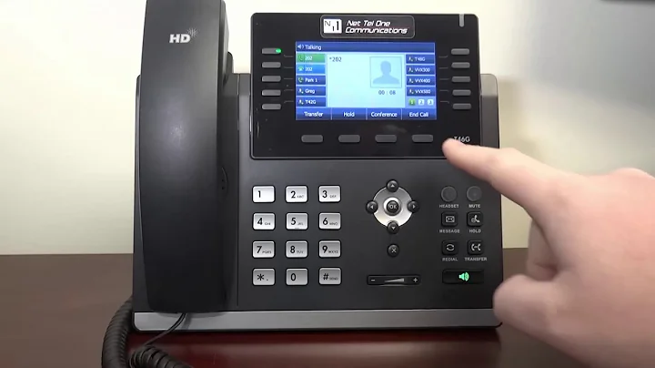 Yealink T46 Voicemail Setup