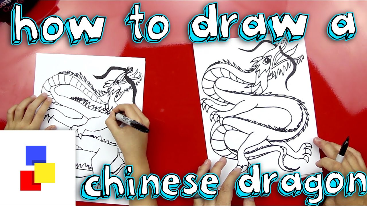 How To Draw Chinese Dragon Youtube