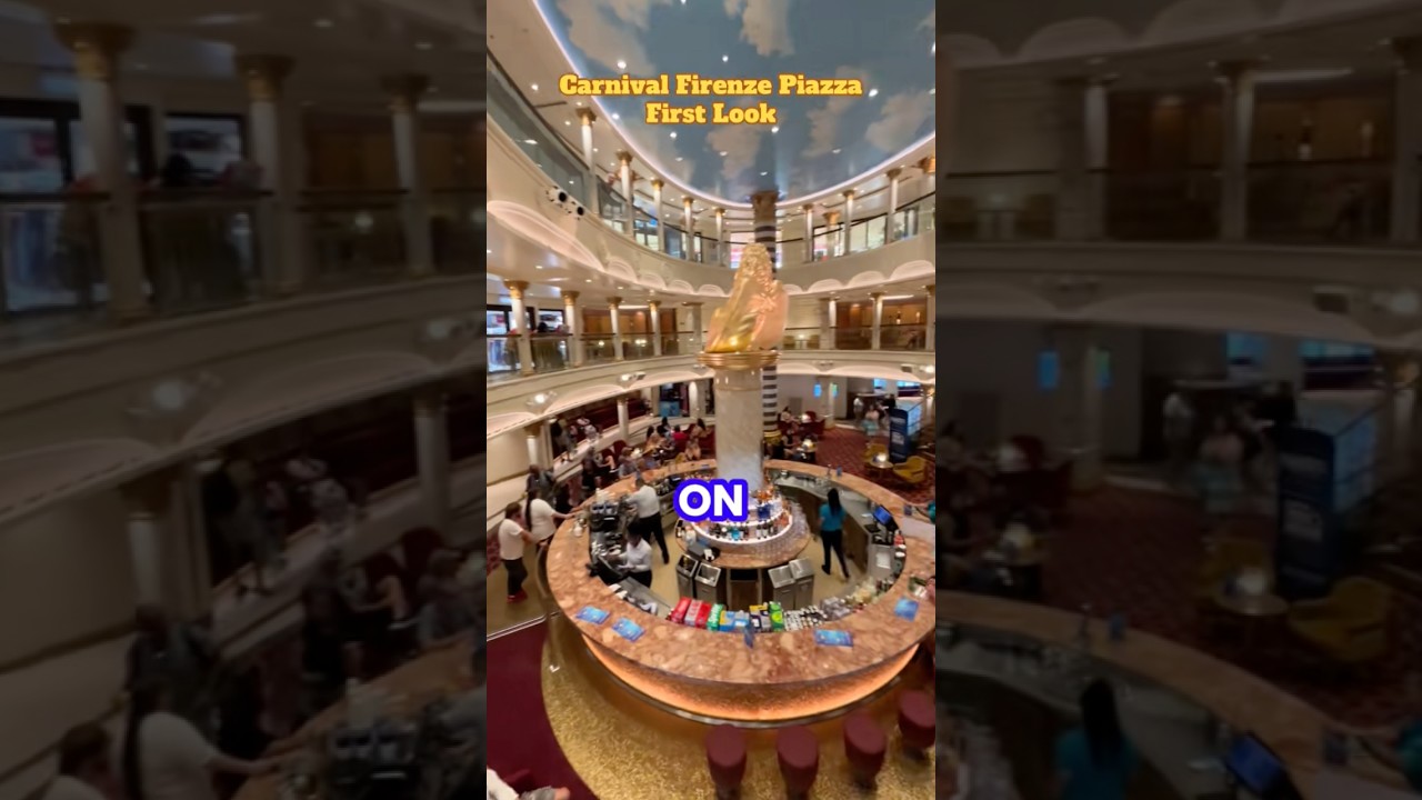 Carnival Firenze First Look👀🛳️ #travel #cruise #carnival #september2026 #shorts